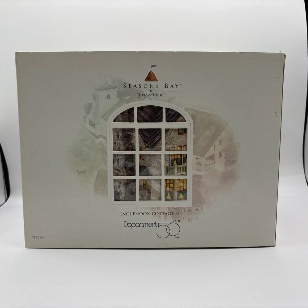 Department 56 1998 Seasons Bay First Edition Inglenook Cottage # 5 53304 Retired